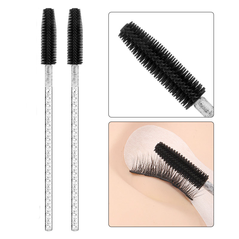 Vibrant Lash Applicator Brush for Effortless False Eyelash Application