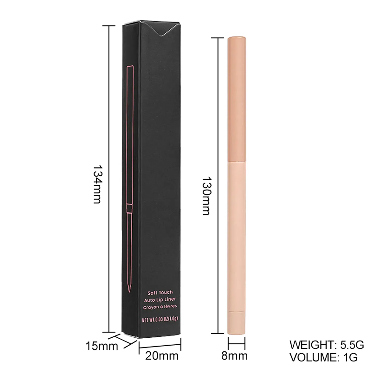 OEM/ODM Hot Sale Factory Waterproof Lip Liner for Lips