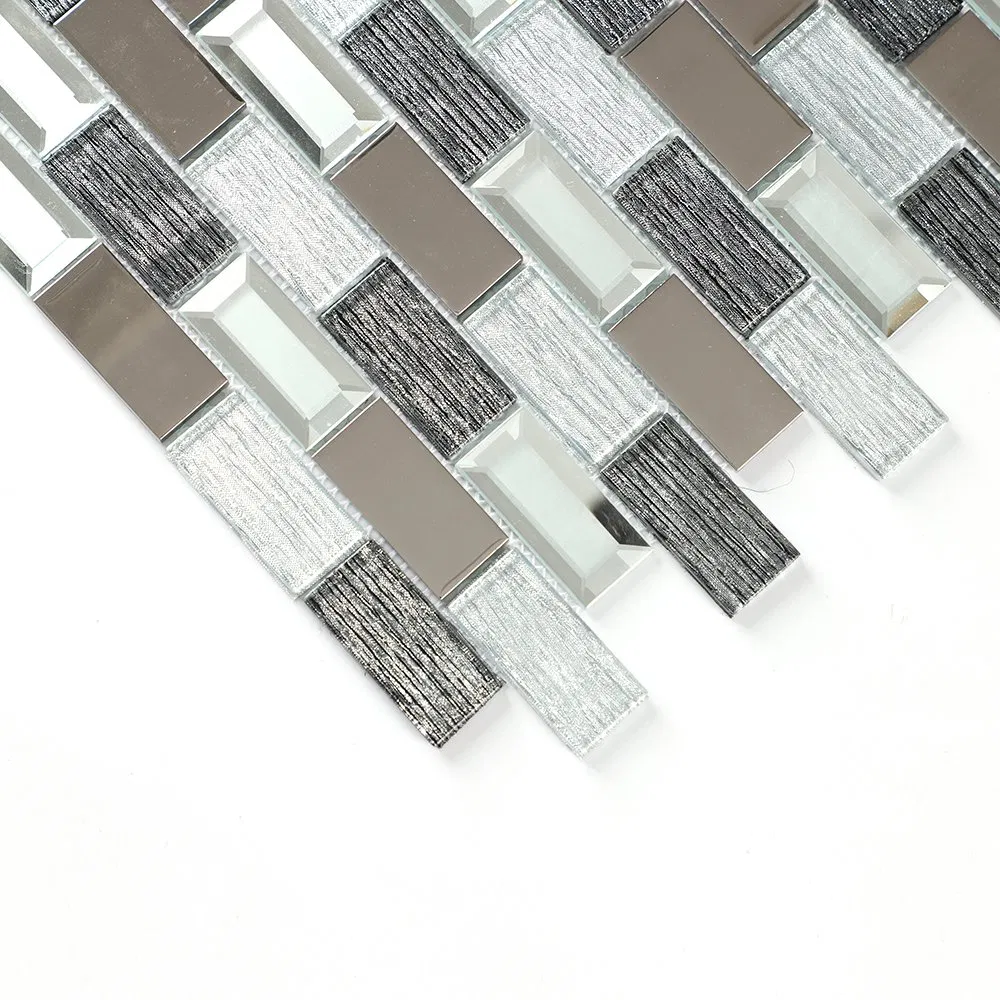 Crystal Glass Pool Tiles Glass Mosaic with CE Certificate Mosaic Tile