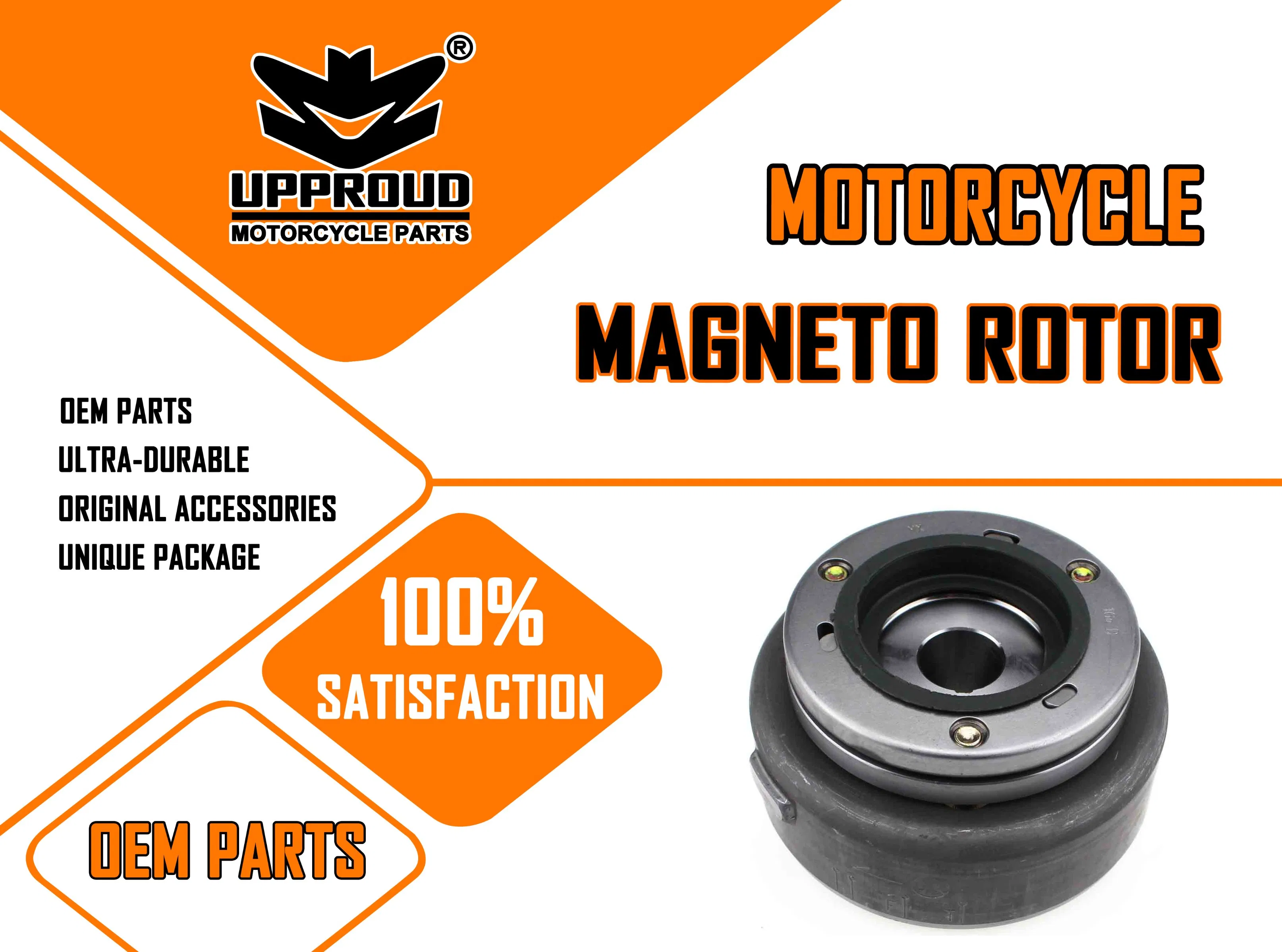 Cg125 Motorcycle Spare Parts Magneto Rotor OEM Quality