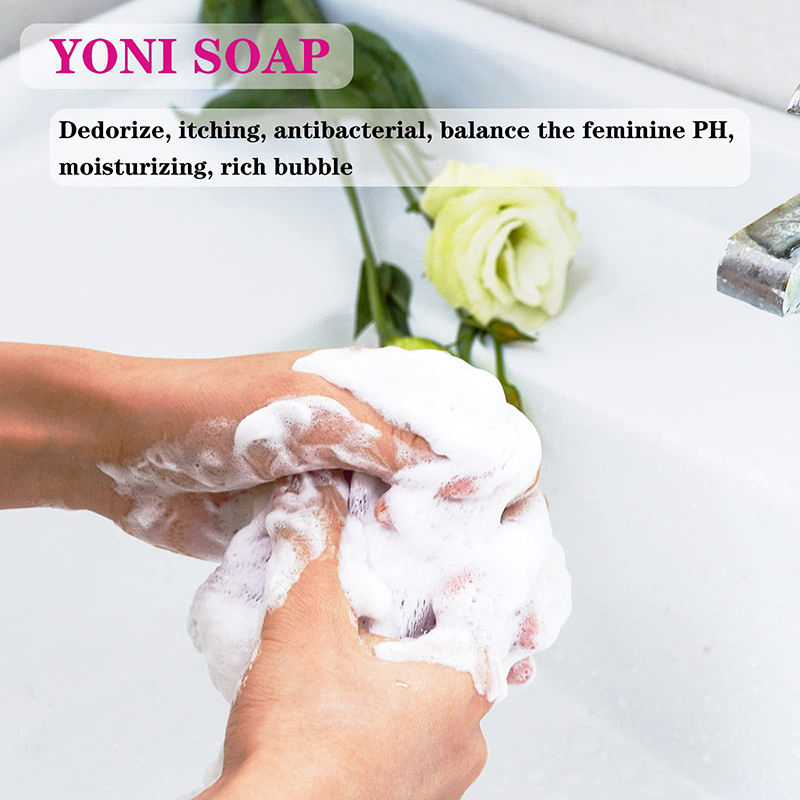 Private Label Natural Yoni Soap Intimate Wash Oraginc Soap Skin Care Sets