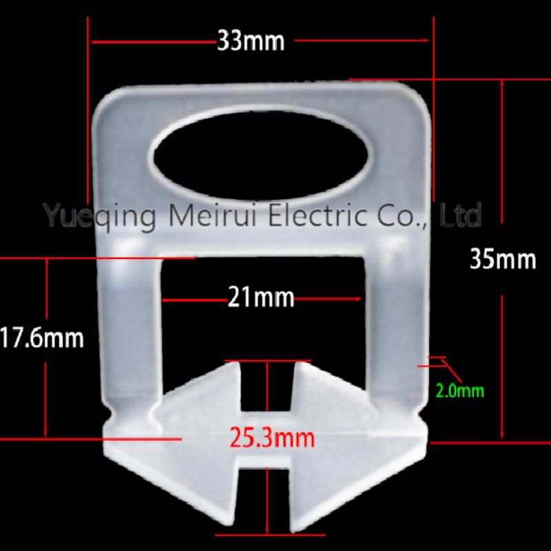 2.0mm Wholesale Economical Tile Leveling System