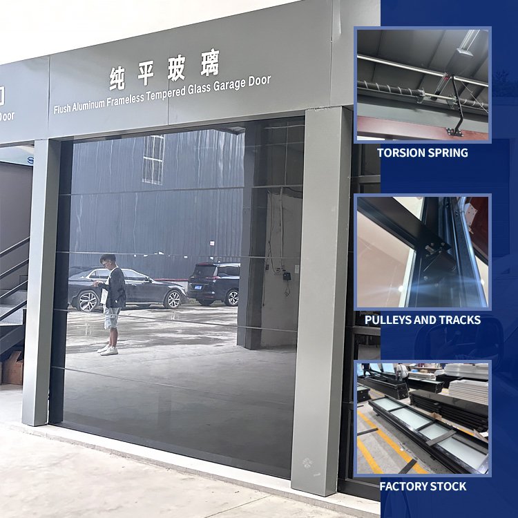 Factory Best Price Aluminum Electric Garage Door