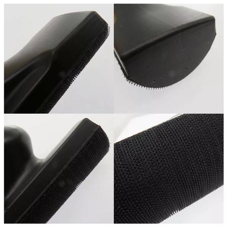 Ergonomic Handheld Dust Extraction Sanding Block Holder for Smooth Finishes