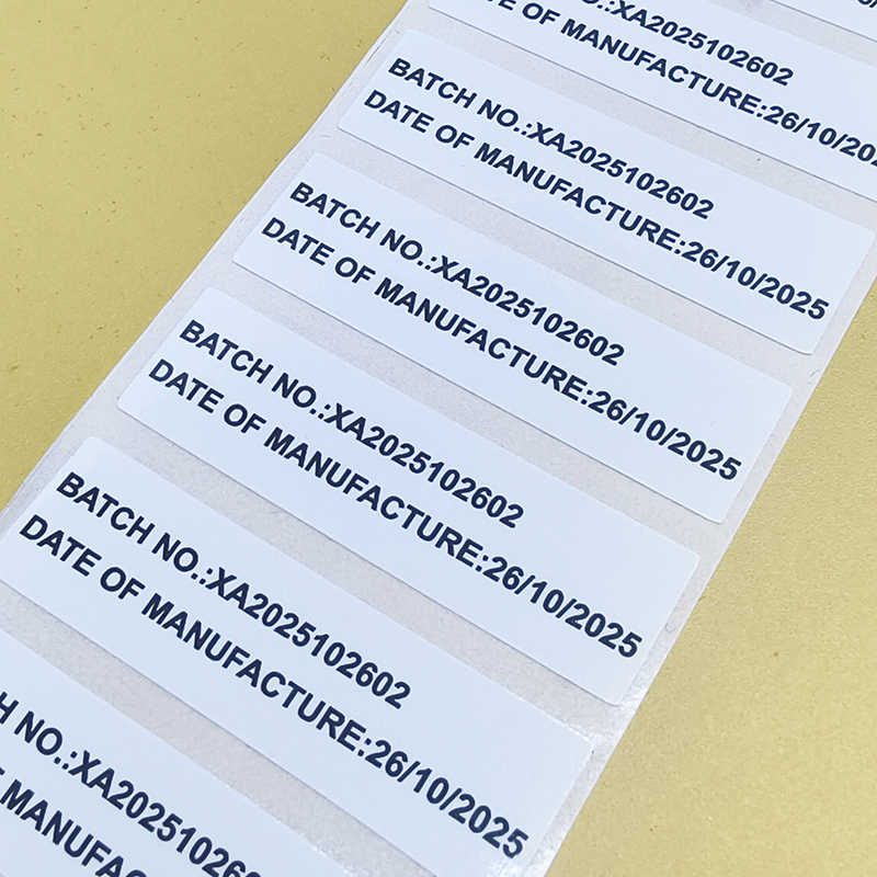 Customized Printing Label Sticker for Packaging with Die-Cutting