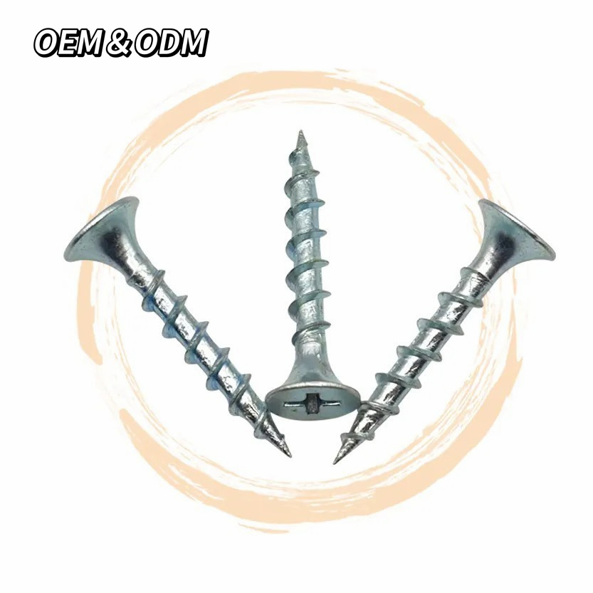 Zinc Plate Torx Head Self Tapping Bugle Nickel Finish Fine Thread Black Metal 3.5X25 Phosphate Phosphated Drywall Screw