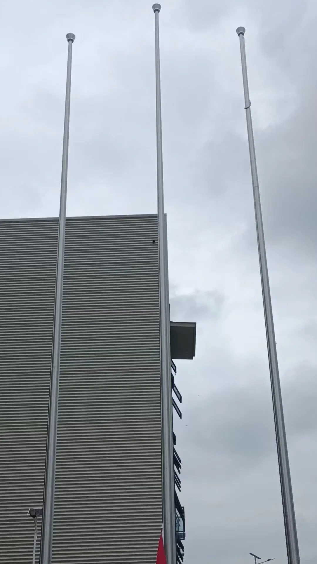 Automatic Stainless Steel Large Outdoor Tapered Residential Bollard Telescoping Garden 10m 20m 30m 40m 50m 60m 80m 100m Outdoor Conical Flagpole