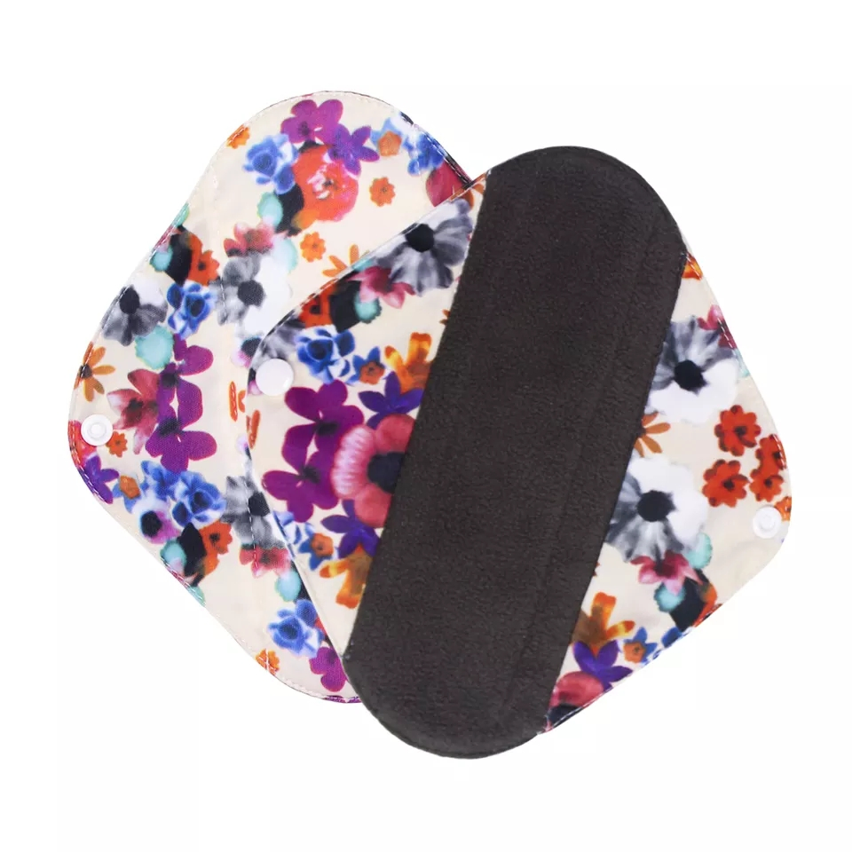 China Reusable Washable Female Postpartum Incontinence Cotton Menstrual Pads Sanitary Pads