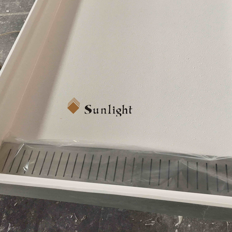 Cultured Marble Bathroom Shower Base Anti-Slip Shower Tray Shower Pan