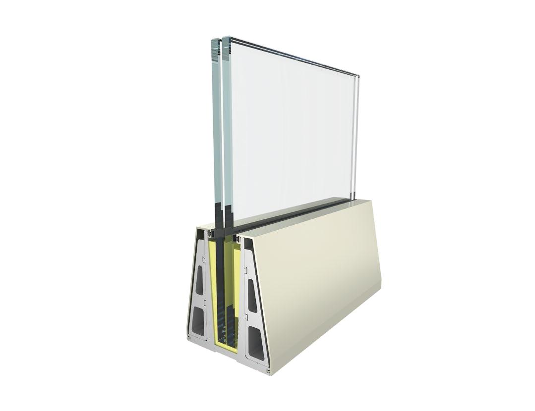 10mm Tempered Glass Aluminum Stair Glass Railing Handrail