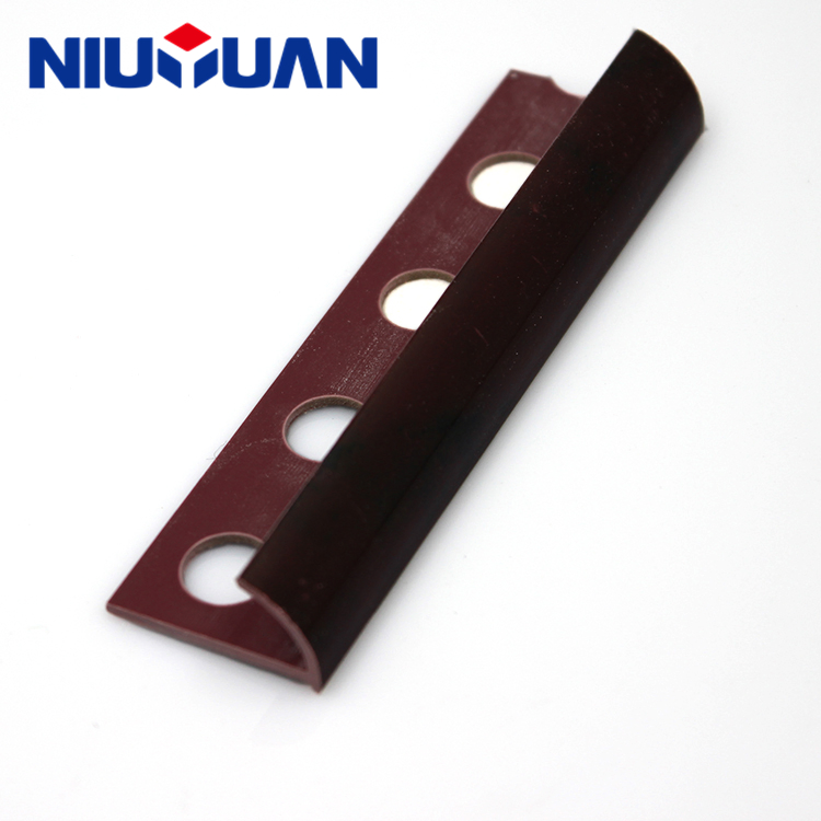 Reasonable Price High Strength Decorative Plastic Strip PVC Material Wall Tile Edge Trim