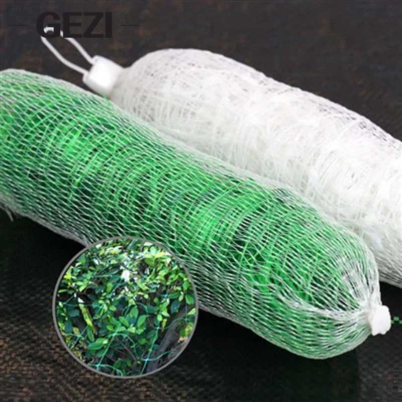 Сетка-шпалера для вьющихся растений, 1х1000 м, зеленая