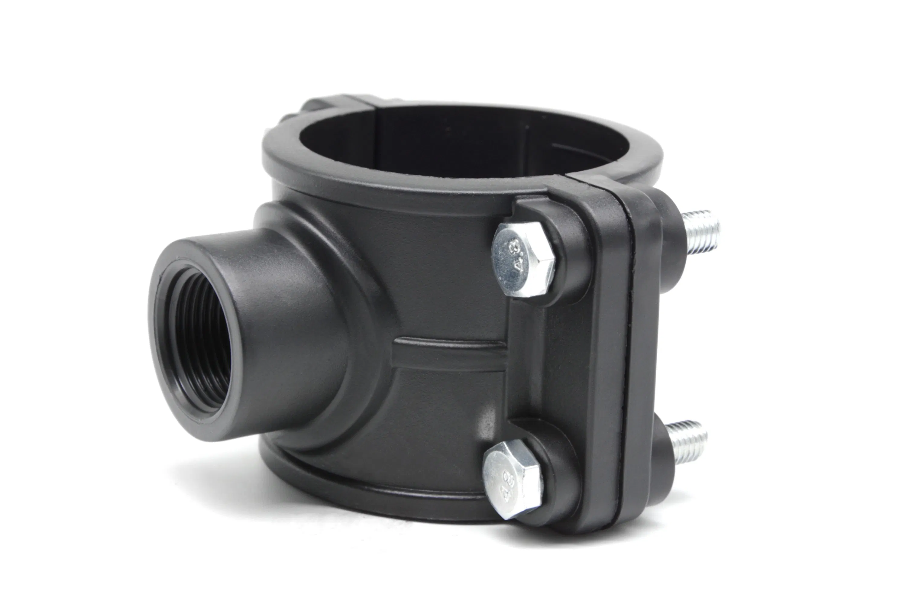 Irrigation PP Plastic Clamp Saddle for Water for Pipe Fittings