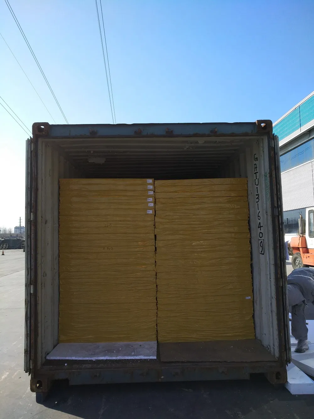 Building Materials Wall and Roof Fireproof/Soundproof Rockwool Insulated Sandwich Panel