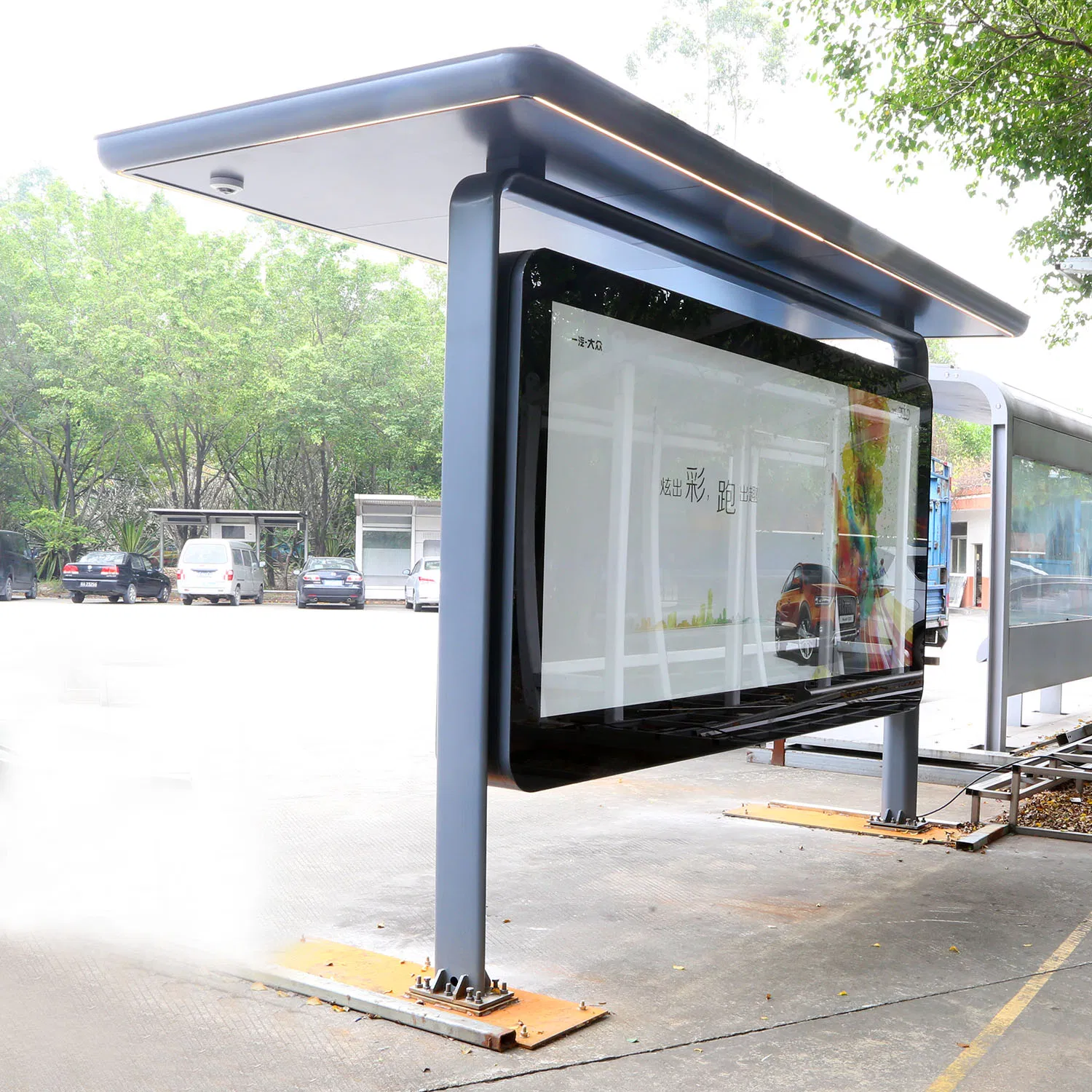 Bicycle Portable Bus Stop Rain Shelter Price Factory