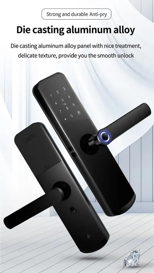 Factory Customized Electronic Waterproof Fingerprint Bluetooth Digital Keypad APP Smart Door Lock
