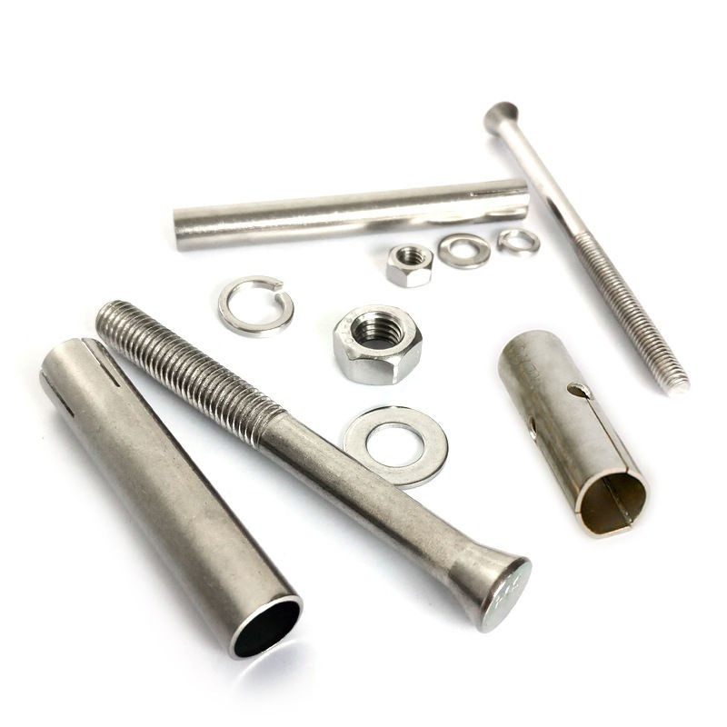 Hot Sale Stainless Steel Galvanized Concrete Hex Bolt Sleeve Anchor Expansion Anchor with Hex Nut