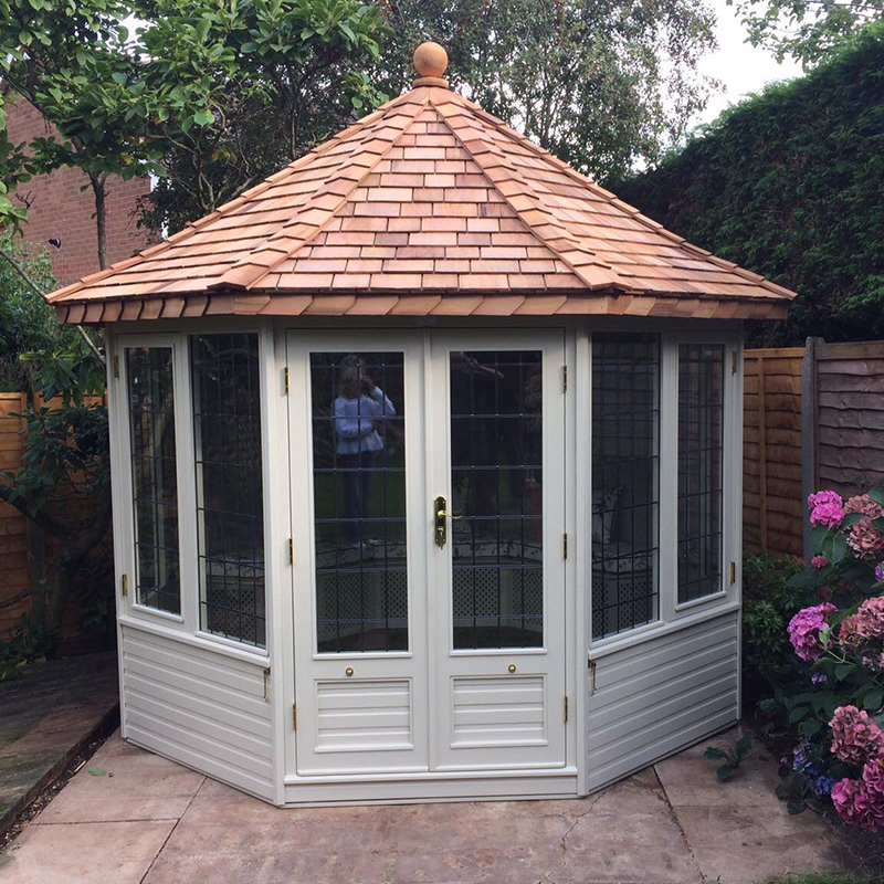 Octagon Garden Wood Sheds