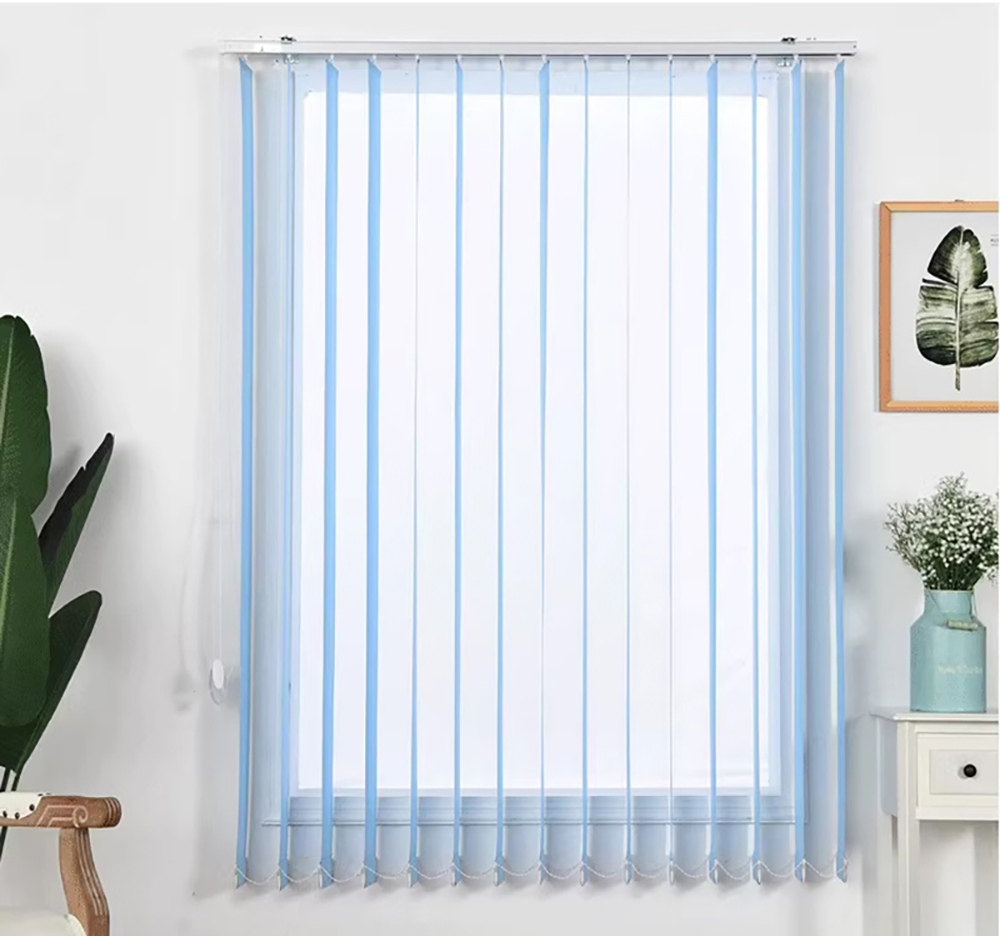 Customized Size Window Vertical Blinds High Quality Living Room Cordless Blinds