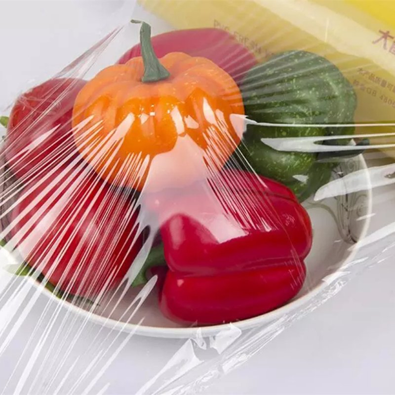 Factory Food Grade Fresh Plastic Wrap Cling Film PVC Anti Fog Cling Wrap Film Casting Stretch Film