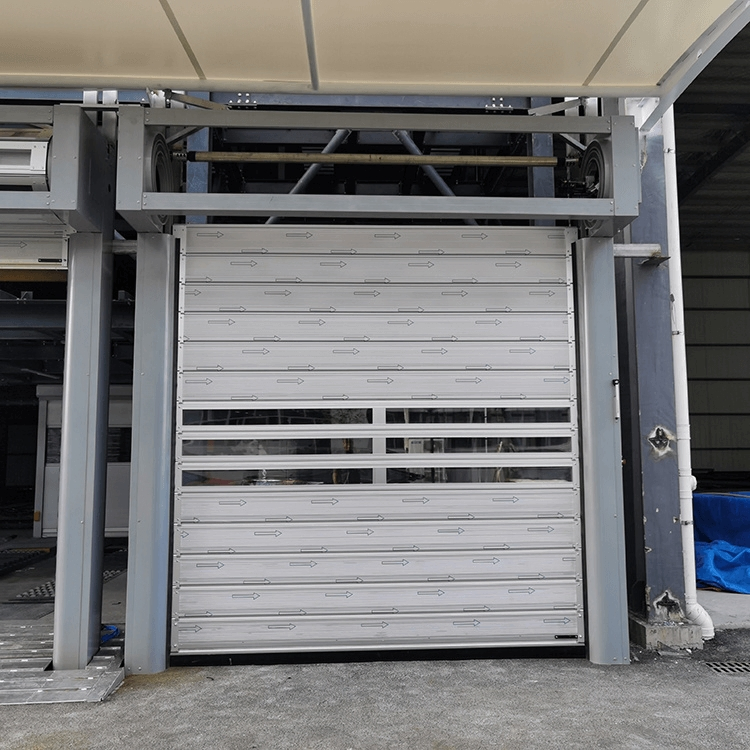 Rapid Rolling Security Insulated Roll up Industrial High Speed Spiral Doors