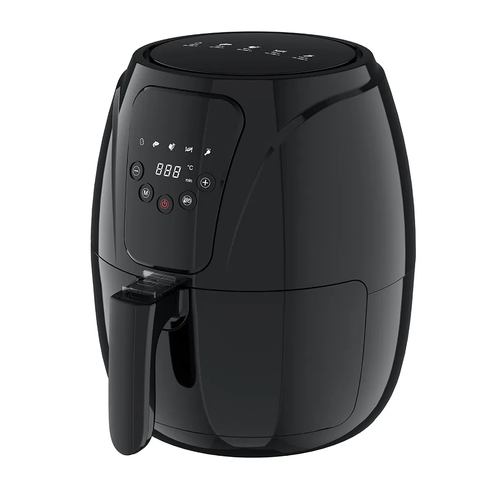 Special Design 1500W Air Fryer with Voice Control and LED Circle Panel