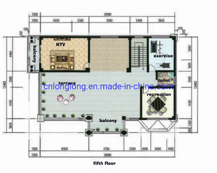 Prefab Steel Home New Model Villas Light Steel Villa 5-2
