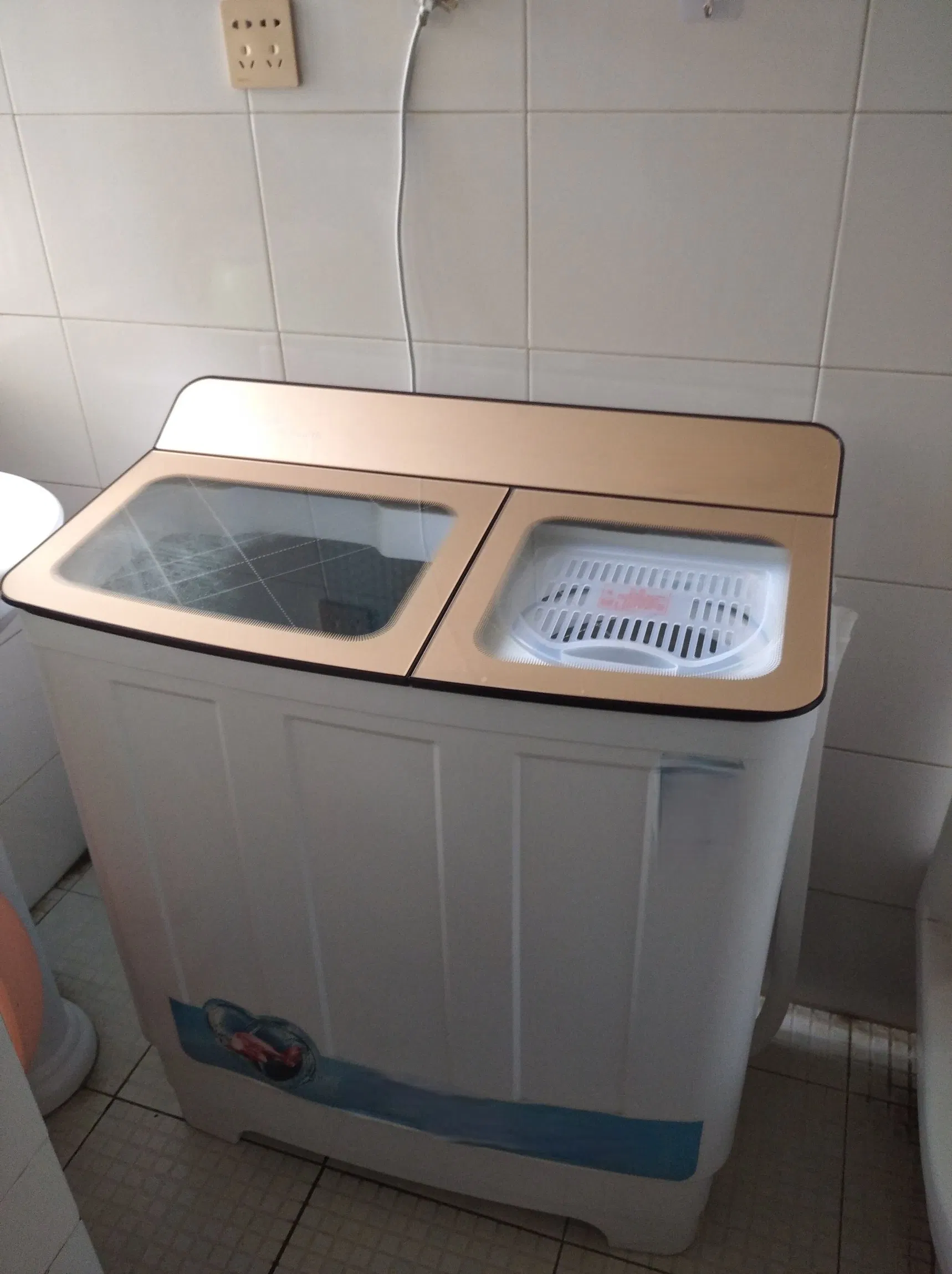 Factory Direct Sales Efficient Twin Tub Washing Machine with High Spinning Speed and Low Water Consumption (More: Refrigerator\Ice Maker\Air Conditioner)