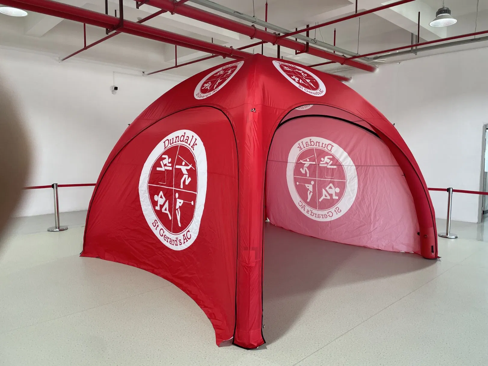 Custom Branded Reinforced Waterproof Spider Air Dome Inflatable Advertising Tent