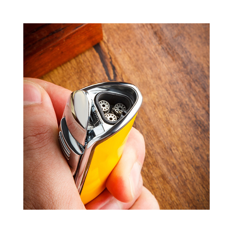 Cigar Lighter Torch Cutter Flame Punch Jet Vintage Mint Blanc Custom Ash Tray Holder PU 5 Windproof Cigarette Looking for a in Cigar Lighter