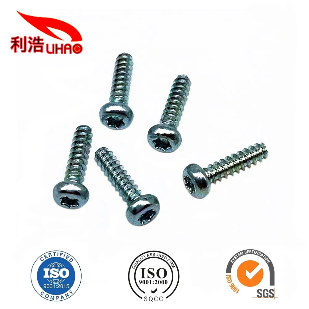 Factory Wholesales Price Metal Zinc-Plated Carbon Steel Trox Pan Head Screw