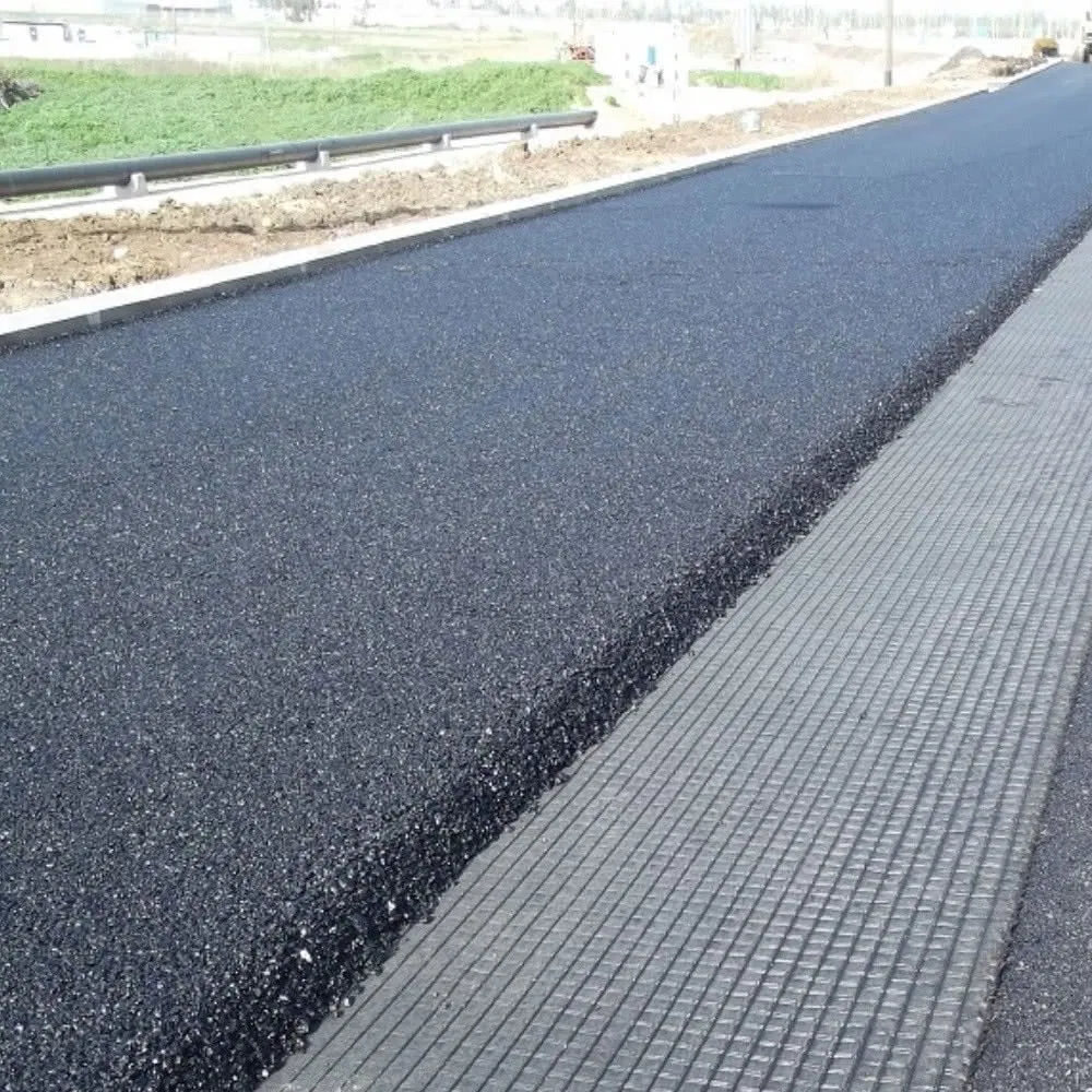 Biaxial Geogrid High Tensile Strengthfiberglass Geogrid Glass Fiber Geogrid Coated Bitumen Asphalt Fiberglass Geogrid Fiberglass Mesh Geogrid