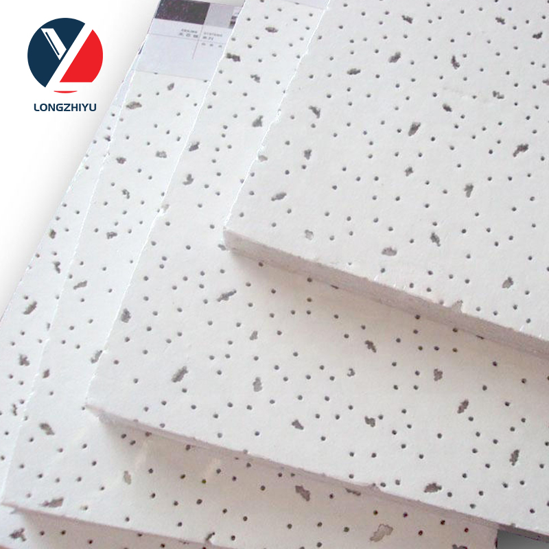 Acoustic Building Material Acoustic False Ceiling Mineral Fiber Wall Panel