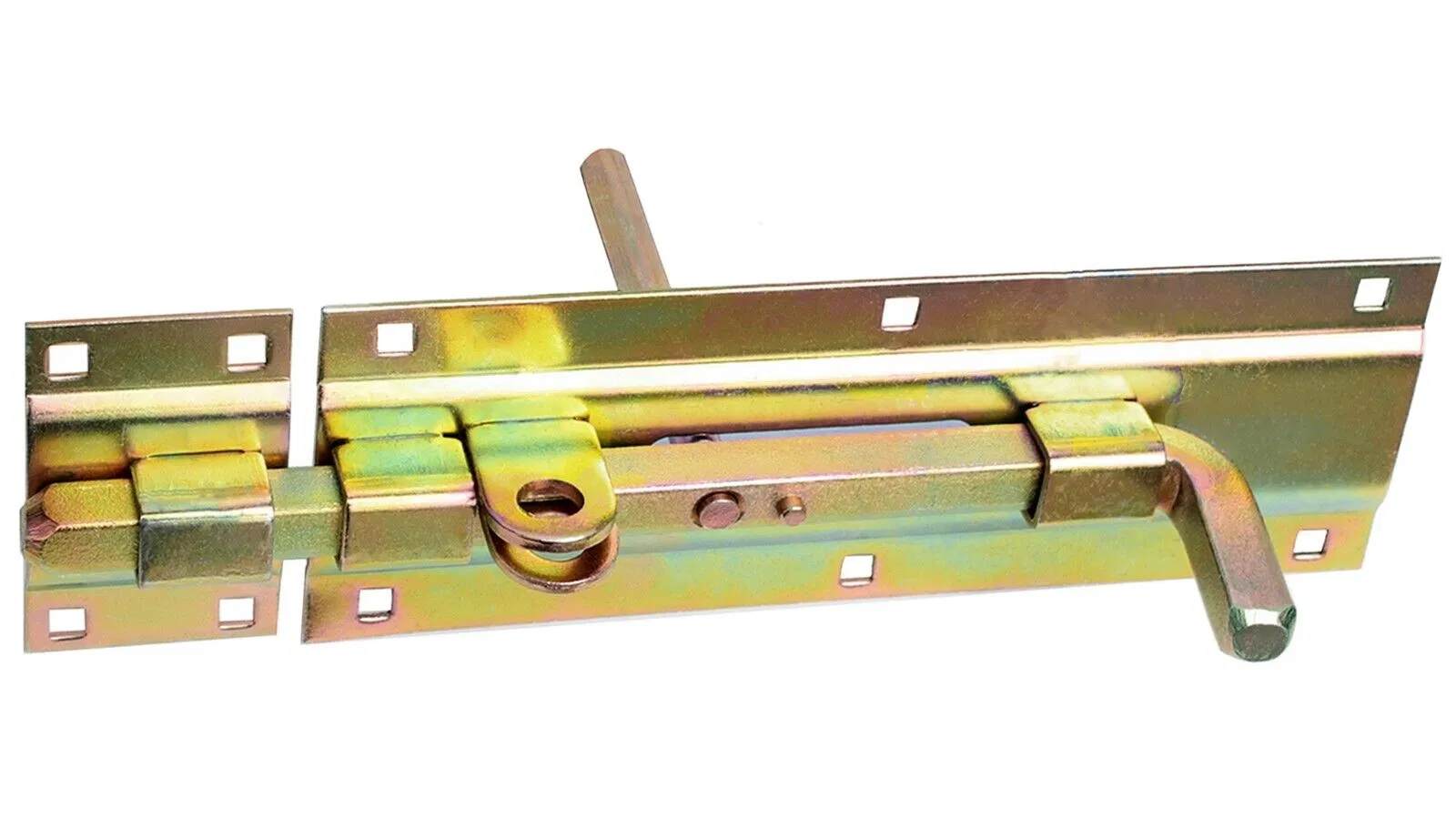 Lightweight Closing Latch with a Flat Bolt Designed for Locking and Shutters, Doors or Chests.