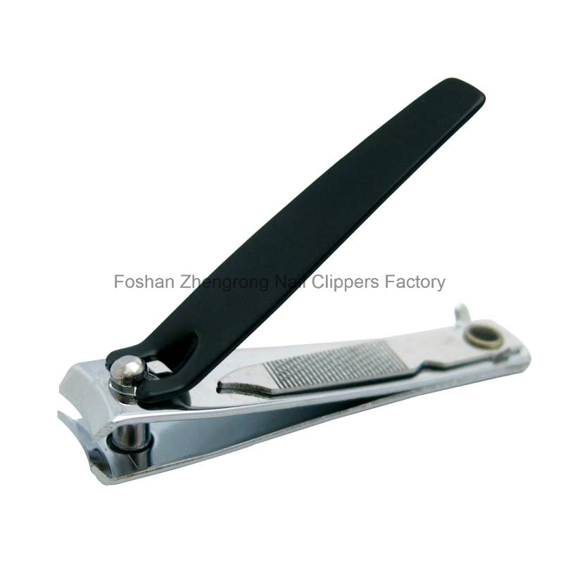 Middle Size Black Electrophoresis with Nail File Nail Manicure Clippers (608JBE)