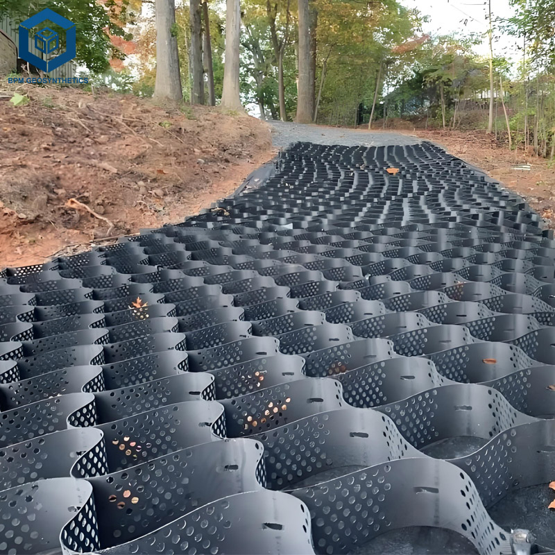 HDPE Geocell Plastic Gravel Soil Stabilizer Geocell for Slope Stabilization Protection