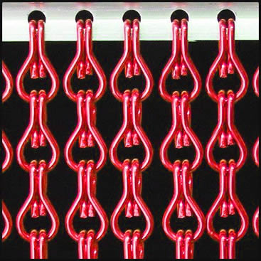 Metal Chain Link Mesh Curtains for Living Room