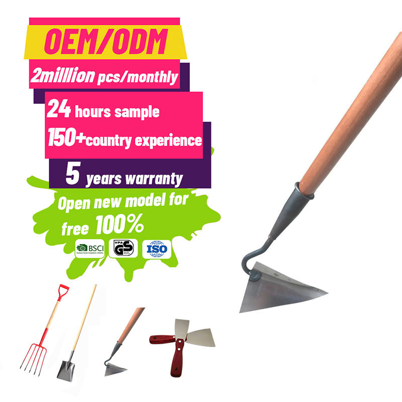 High Quality Steel Large Ridging for Clearing and Pine Hoe with Handle