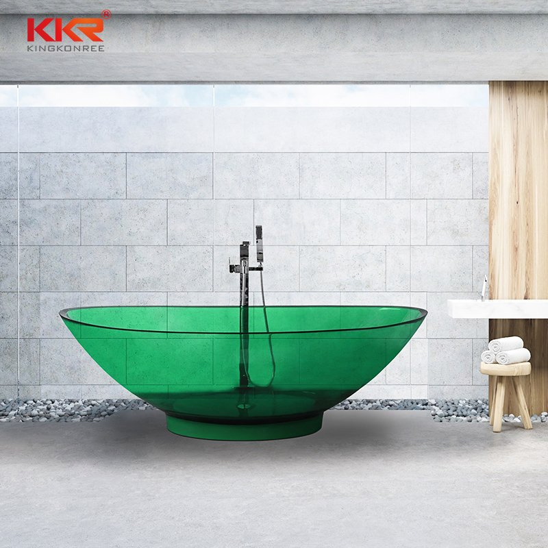 Современная овальная акриловая ванна