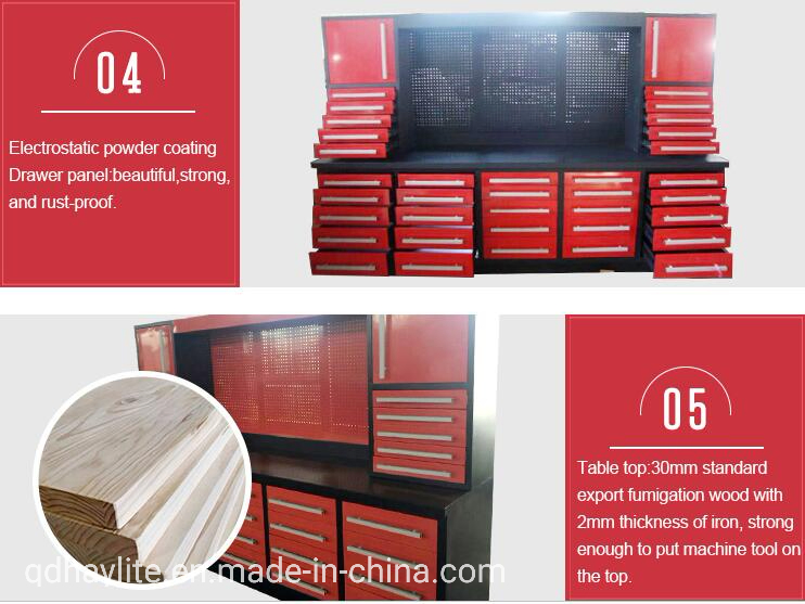 Garage Storage System Combined Cabinet Multi-Functional Workbench for Auto Repair Shop