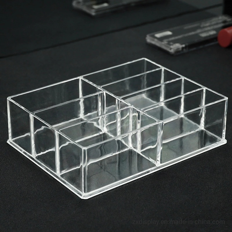Acrylic Plastic Makeup Organizer for Nail Polish Cosmetics Storage