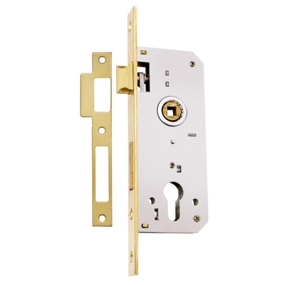 Iron Door Locks, Stainless Steel Door Accessories, Commercial-Grade Cylinder Lock