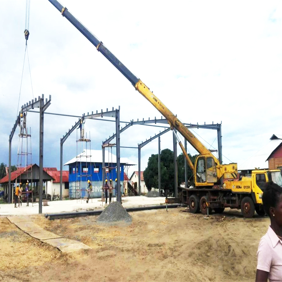 Large Span Galvanized Light Steel Structure Prefabricated Steel Structure Building