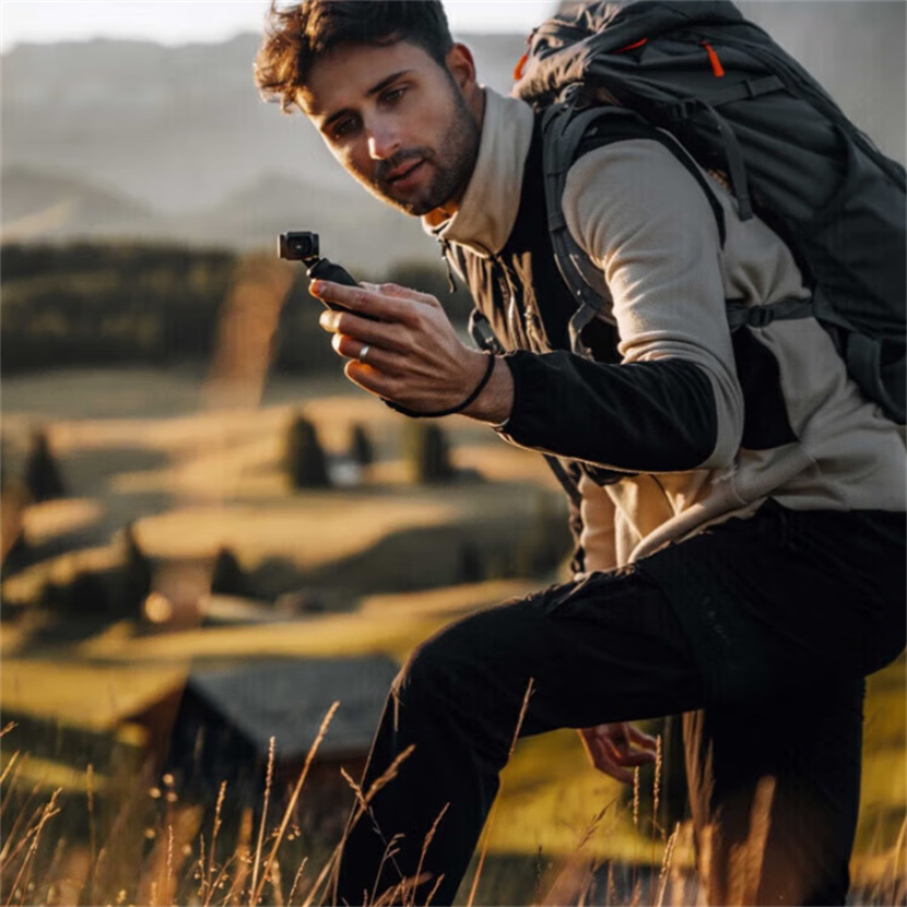 DJ Osmo Pocket Three 3-Axis Vlogging Camera with 1'' CMOS & 4K/120fps