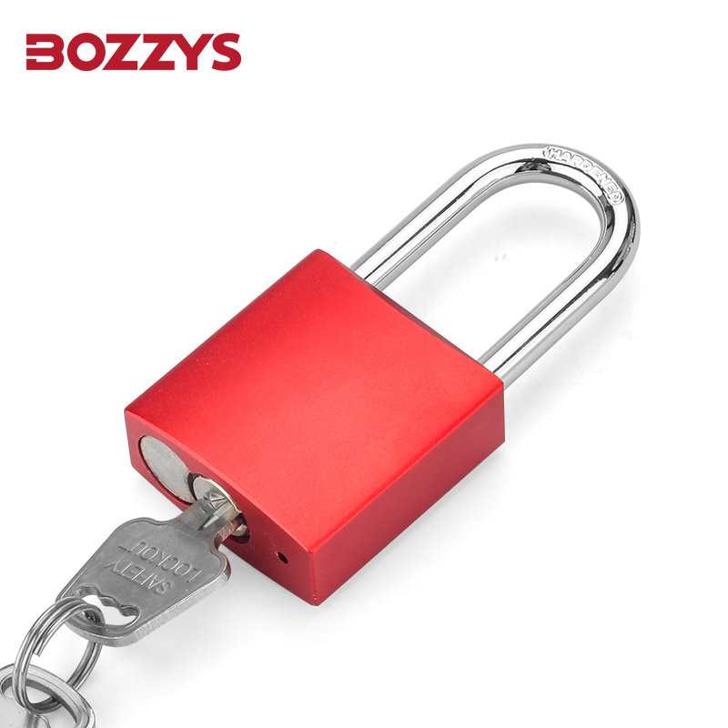 Automatic Pop-up Anti-UV Aluminum Padlock with Key Retaining for Industrial Lockout-Tagout