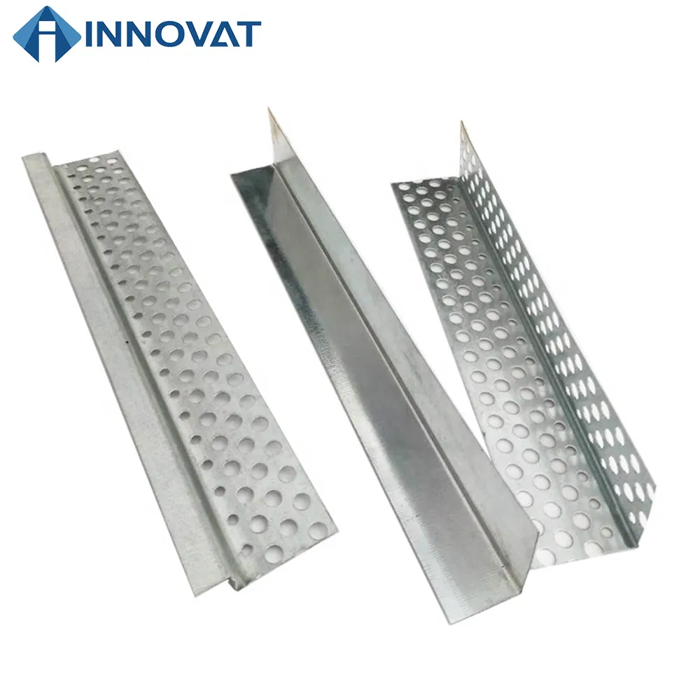 Perforated Corner Bead Chinese Factory Plastic PVC Corner Bead Perforated Angel Corner Beads Metal Beads Aluminum Perforated Angle Corner Beads