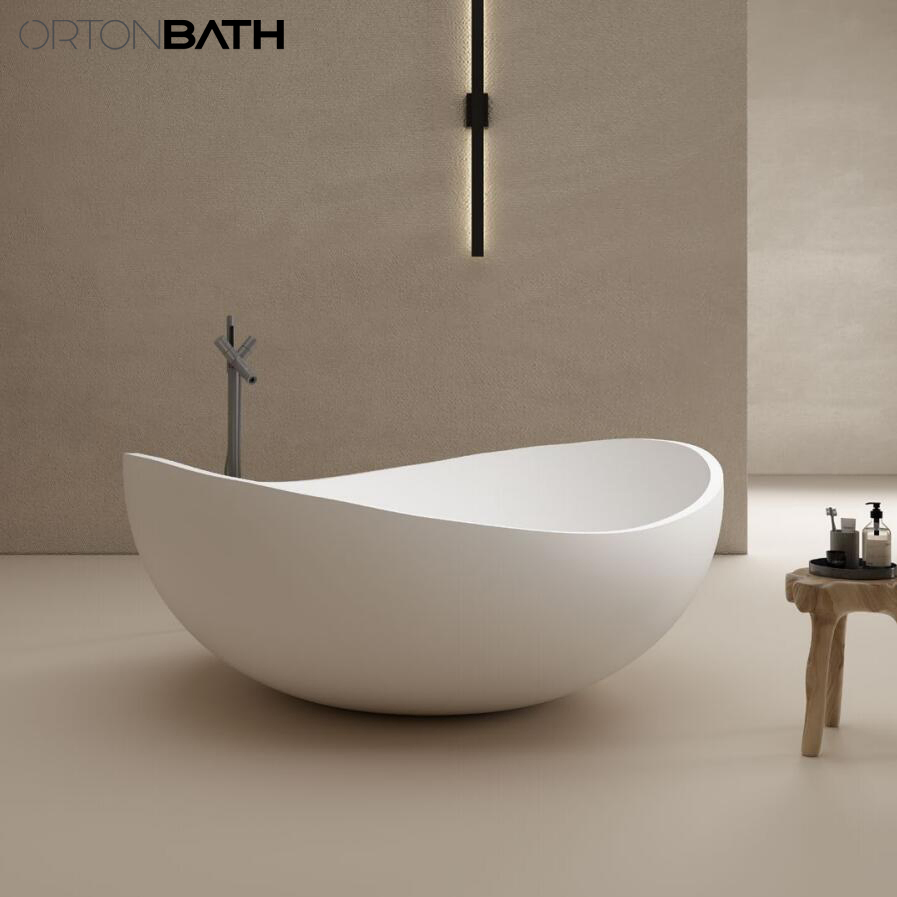 Глубокая акриловая ванна Ortonbath Oval Moon