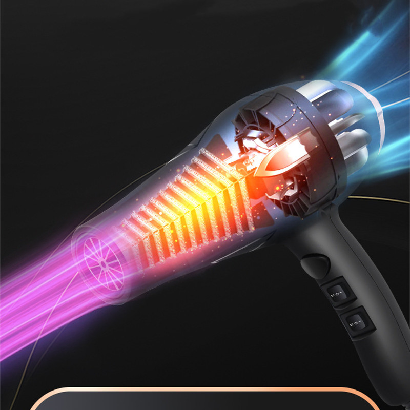 2024 Professional Powerful 2400W AC Ion Hair Dryer Ionic Salon Blow Hair Dryer with Diffuser Dry Hair Wholesale
