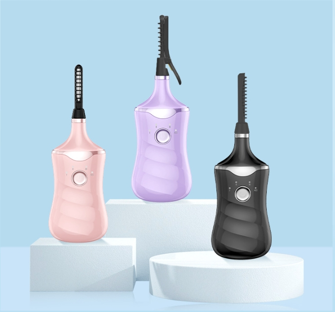 Smart Electric Eyelash Curler with Adjustable Temperature Settings