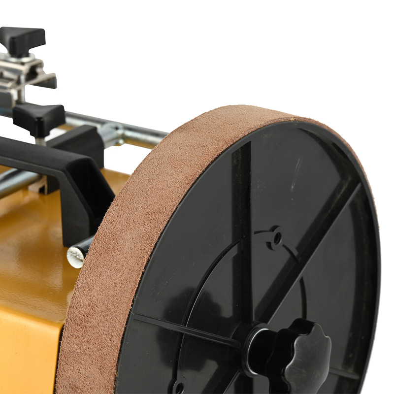 Stable Steel Frame Water Cooling Variable Speed 8" Quiet Affordable Flat Knife Sharpener Polishing Machine